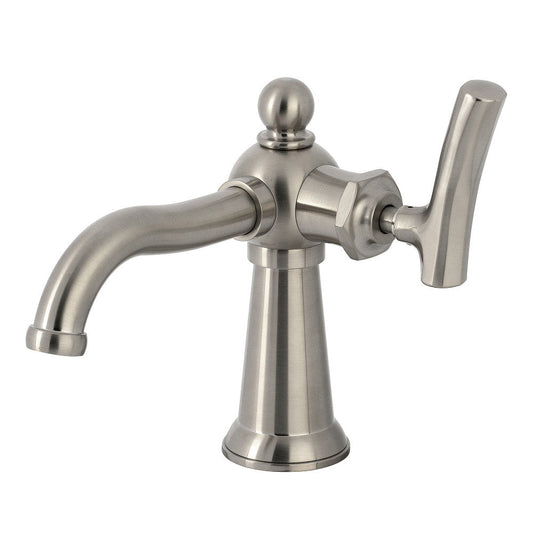Hallerbos Single-Hole Bathroom Faucet in Brushed Nickel