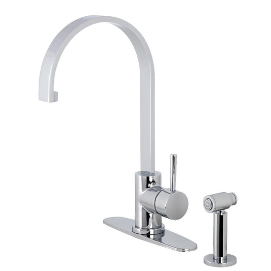 Concord One Handle Kitchen Faucet in Polished Chrome