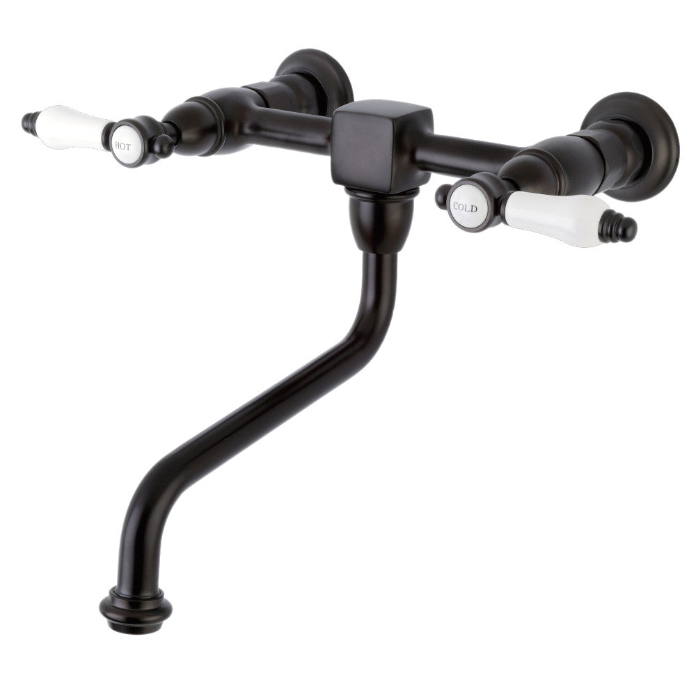Bel-Air Wall-Mount Bathroom Faucet in Oil Rubbed Bronze