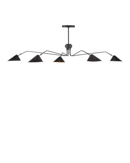 Serpa Black Chandelier