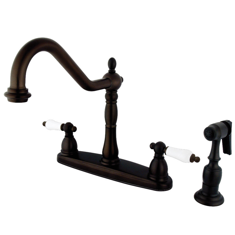 Heritage Centerset Kitchen Faucet in Oil Rubbed Bronze