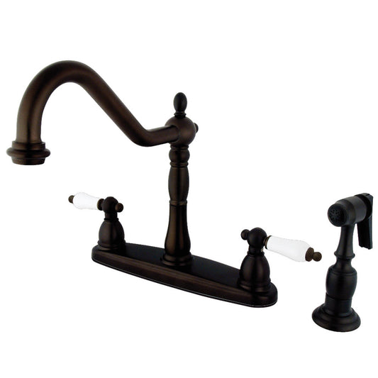 Heritage Centerset Kitchen Faucet in Oil Rubbed Bronze