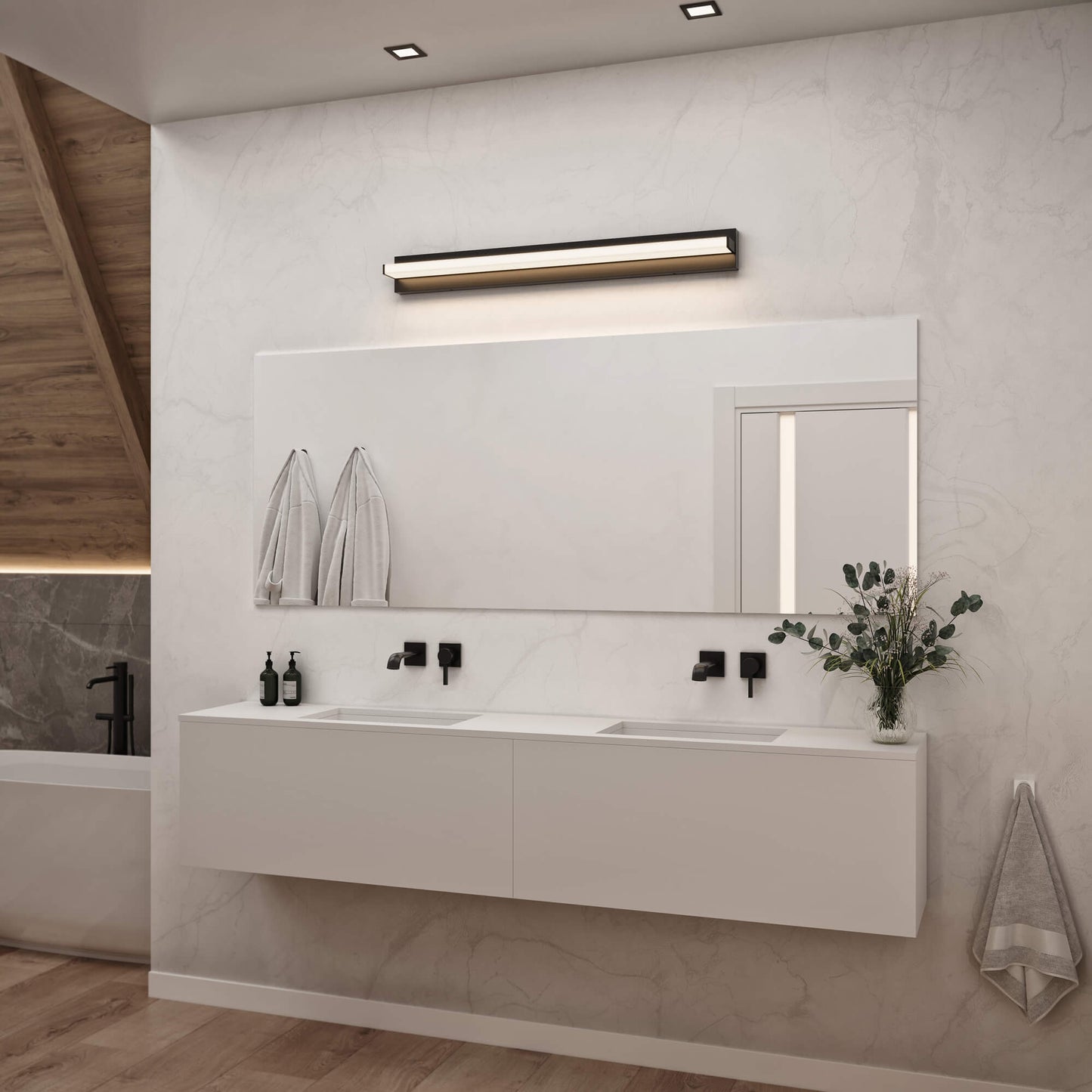 24in Vanity linear adjustable on Octo Jbox