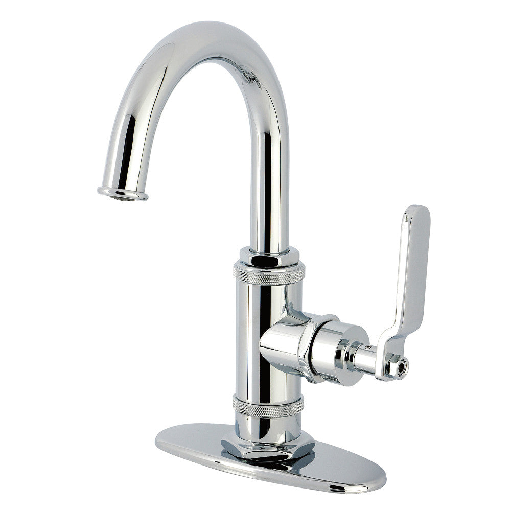 Whitaker Single-Hole Bathroom Faucet in Polished Chrome