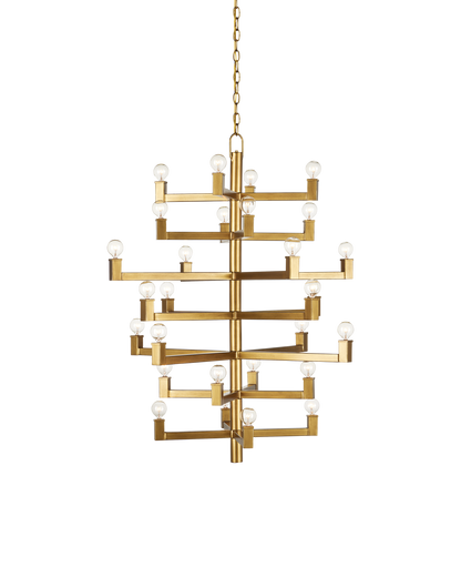 Andre Medium Brass Chandelier
