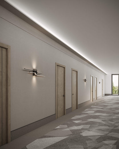 Double Line Wall Mount