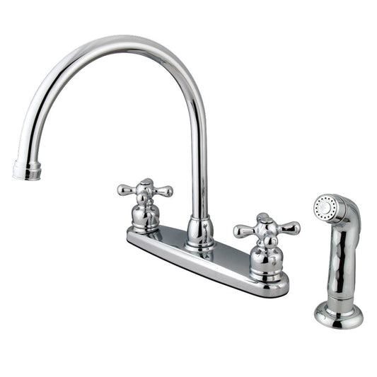 Vintage Centerset Kitchen Faucet in Polished Chrome
