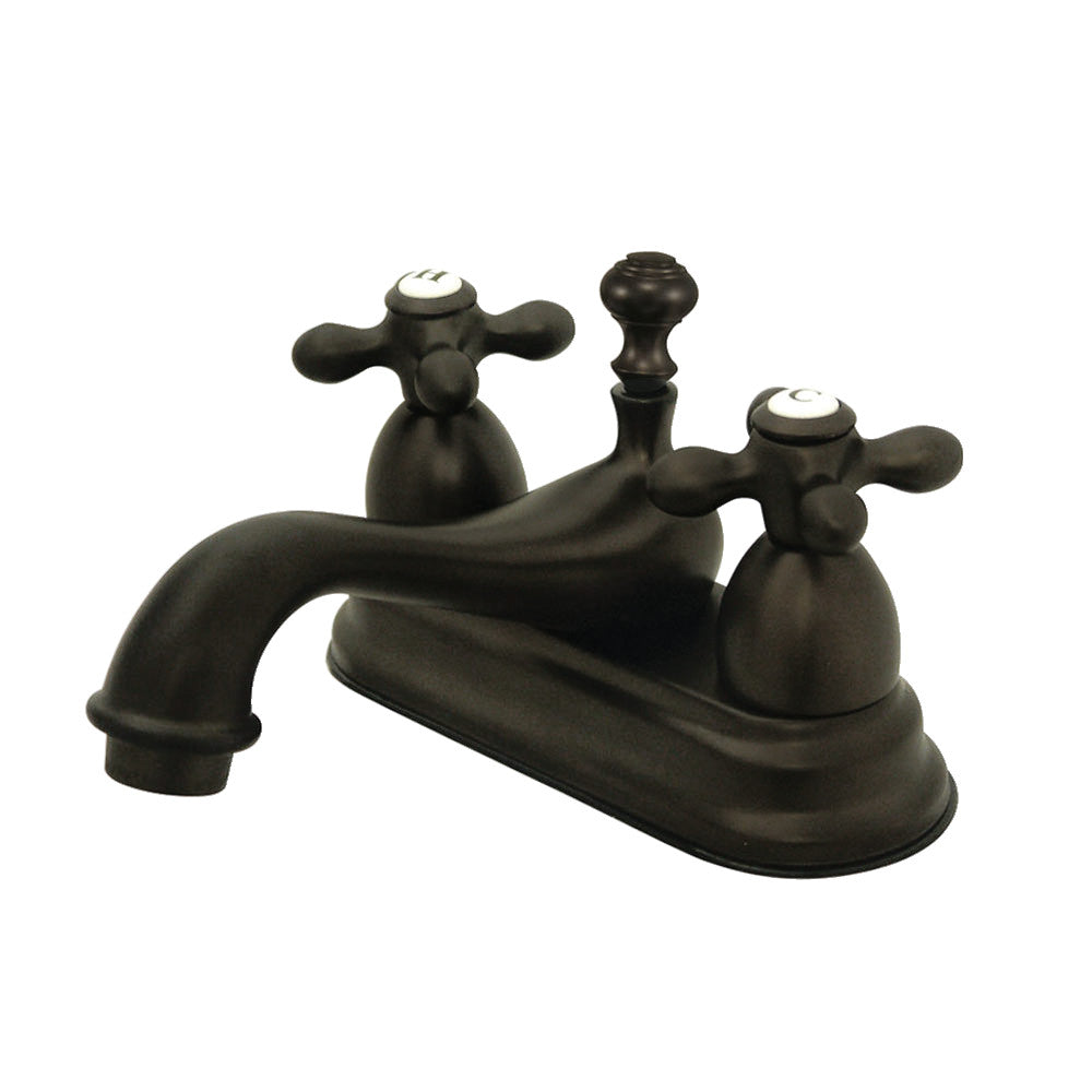 Restoration 4 Inch Centerset Bathroom Faucet in Oil Rubbed Bronze
