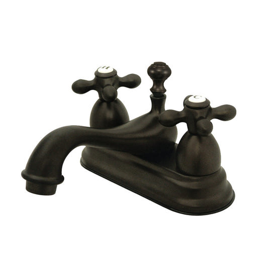 Restoration 4 Inch Centerset Bathroom Faucet in Oil Rubbed Bronze