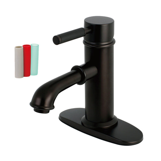Kaiser Single-Hole Bathroom Faucet in Oil Rubbed Bronze