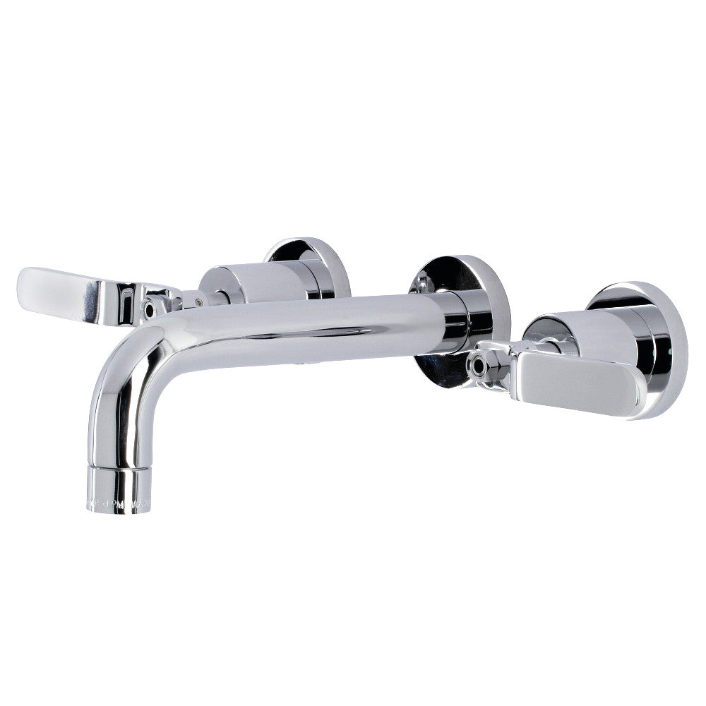Whitaker Wall-Mount Bathroom Faucet in Polished Chrome