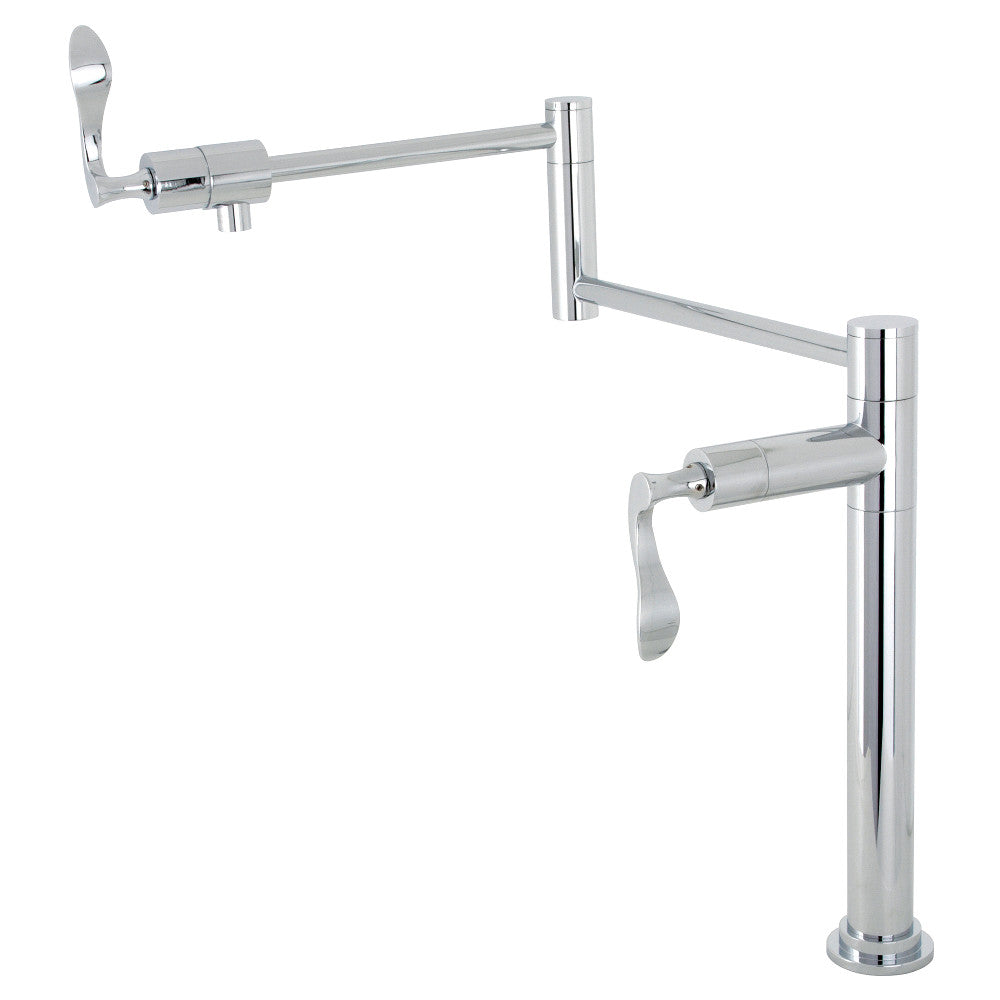 Century Pot Filler Faucet in Polished Chrome