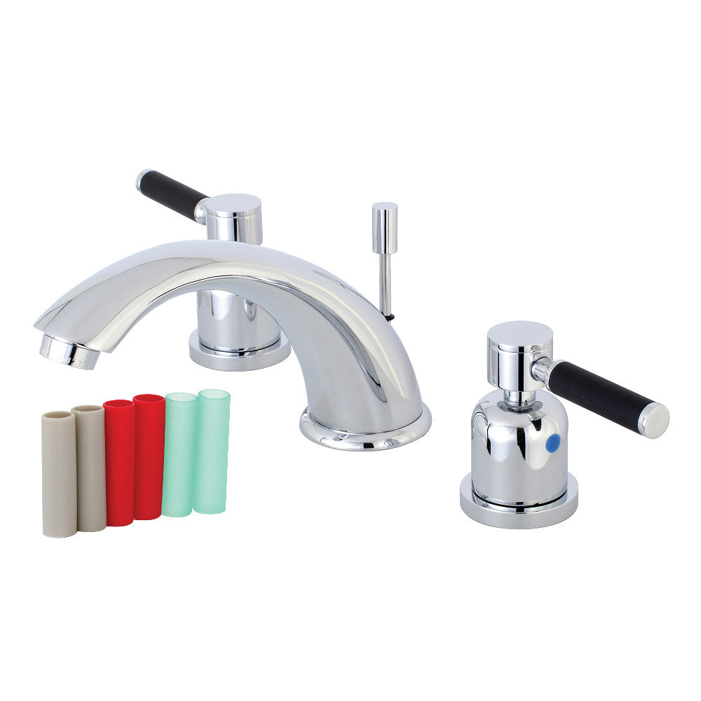 Kaiser Widespread Bathroom Faucet in Polished Chrome