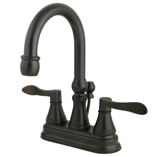 NuFrench 4 Inch Centerset Bathroom Faucet in Oil Rubbed Bronze