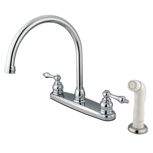 Vintage Centerset Kitchen Faucet in Polished Chrome
