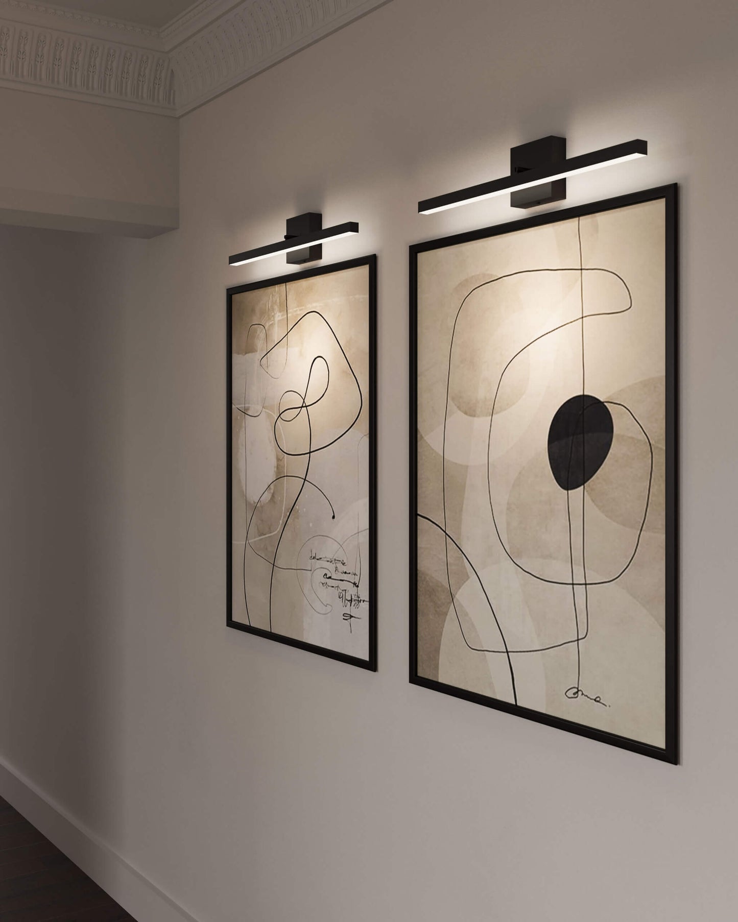 Linear Swivel Vanity Sconce