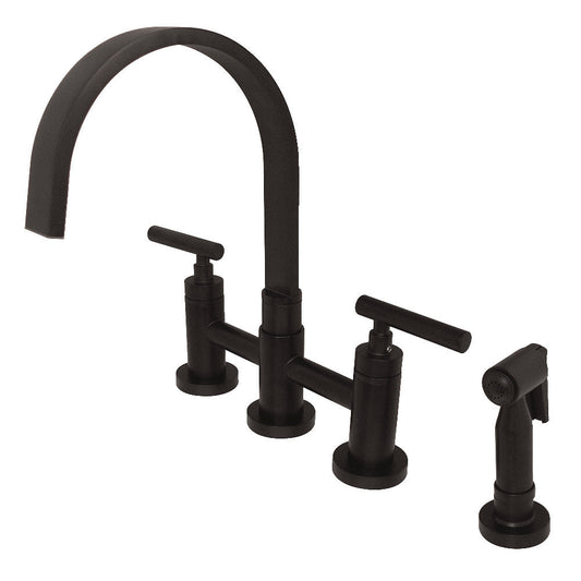 Manhattan Bridge Kitchen Faucet in Oil Rubbed Bronze