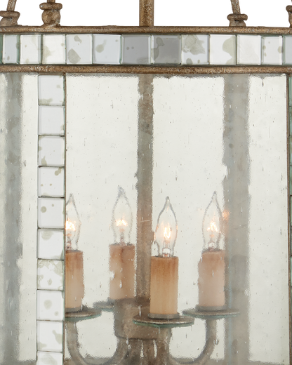 Corsica Small Silver Lantern