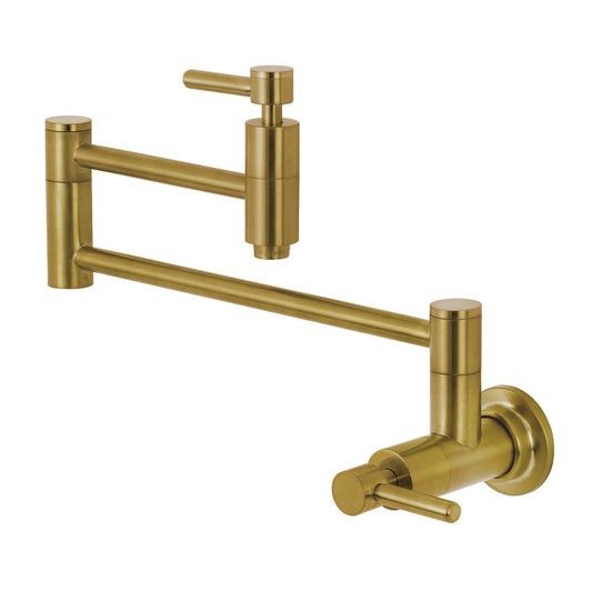 Concord Pot Filler Faucet in Brushed Brass