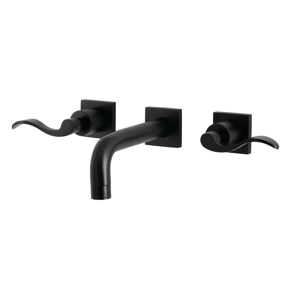 NuWave Wall-Mount Bathroom Faucet in Matte Black