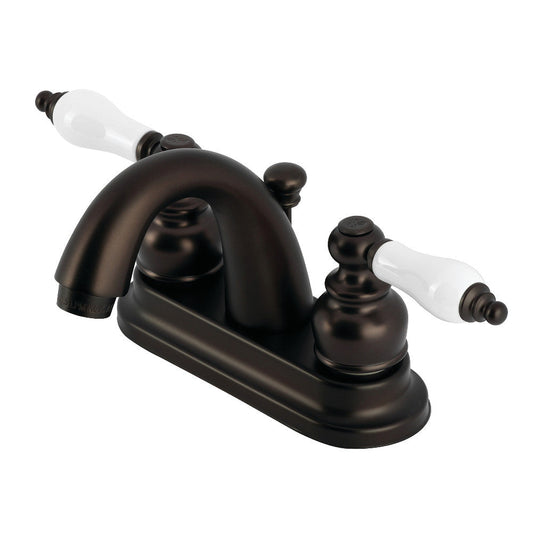 Restoration 4 Inch Centerset Bathroom Faucet in Oil Rubbed Bronze