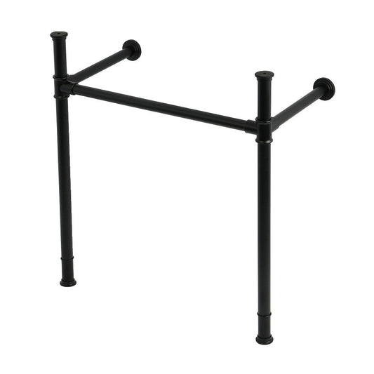 Fauceture 28.5 Inch Console Sink in Black