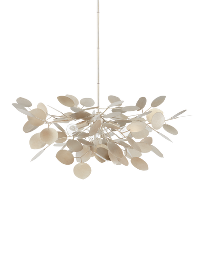 Lunaria Small Silver Chandelier