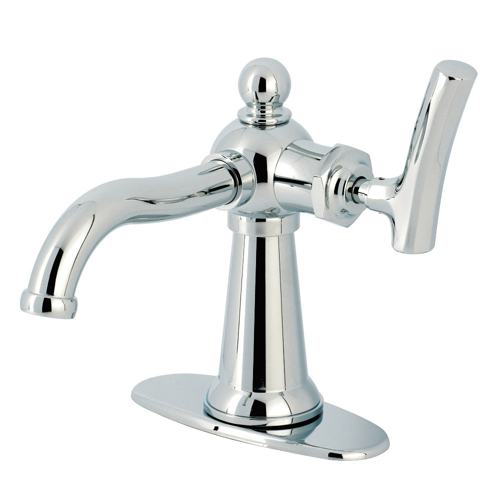 Hallerbos Single-Hole Bathroom Faucet in Polished Chrome