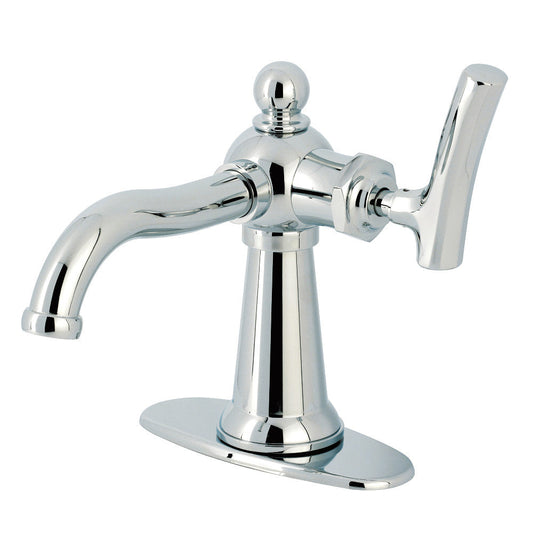 Hallerbos Single-Hole Bathroom Faucet in Polished Chrome