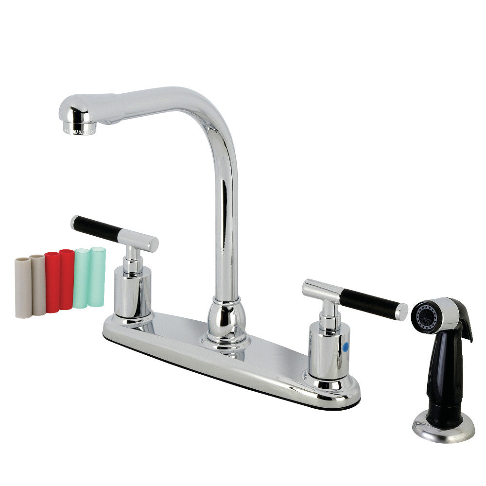 Kaiser Centerset Kitchen Faucet in Polished Chrome