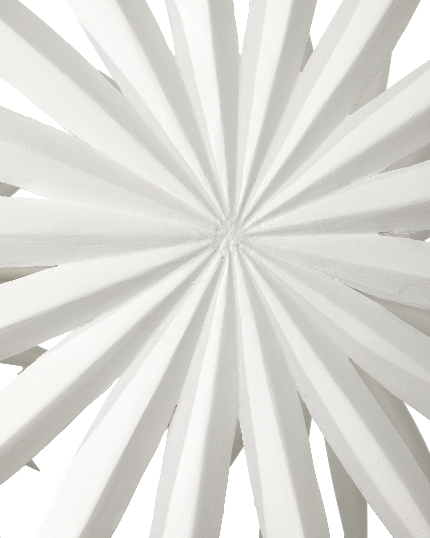 Bismarkia Large White Chandelier