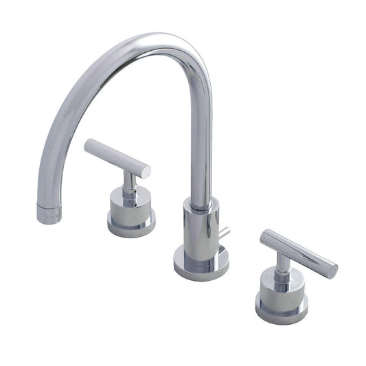 Manhattan Widespread Bathroom Faucet in Polished Chrome