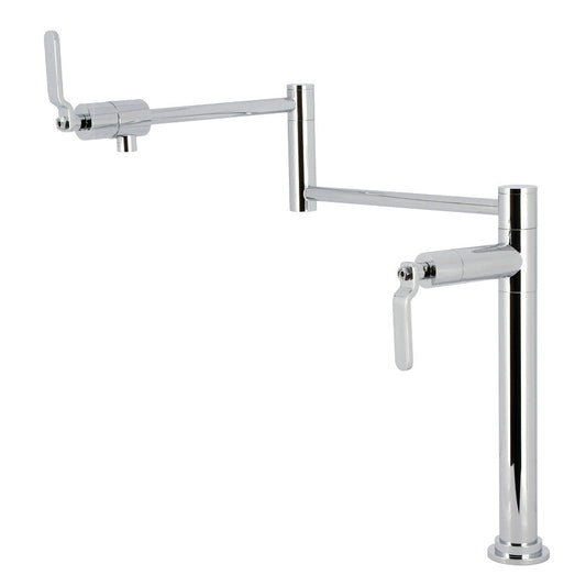 Whitaker Pot Filler Faucet in Polished Chrome