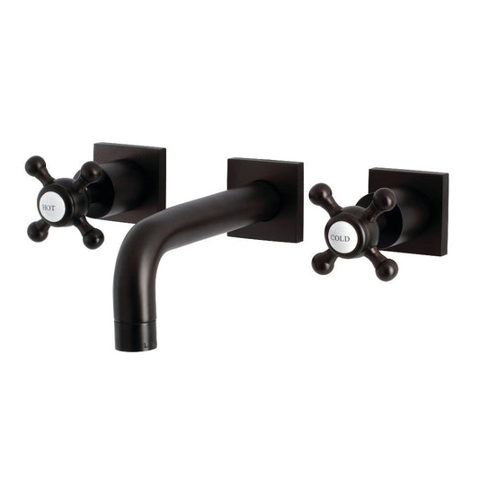 Metropolitan Wall-Mount Bathroom Faucet in Oil Rubbed Bronze