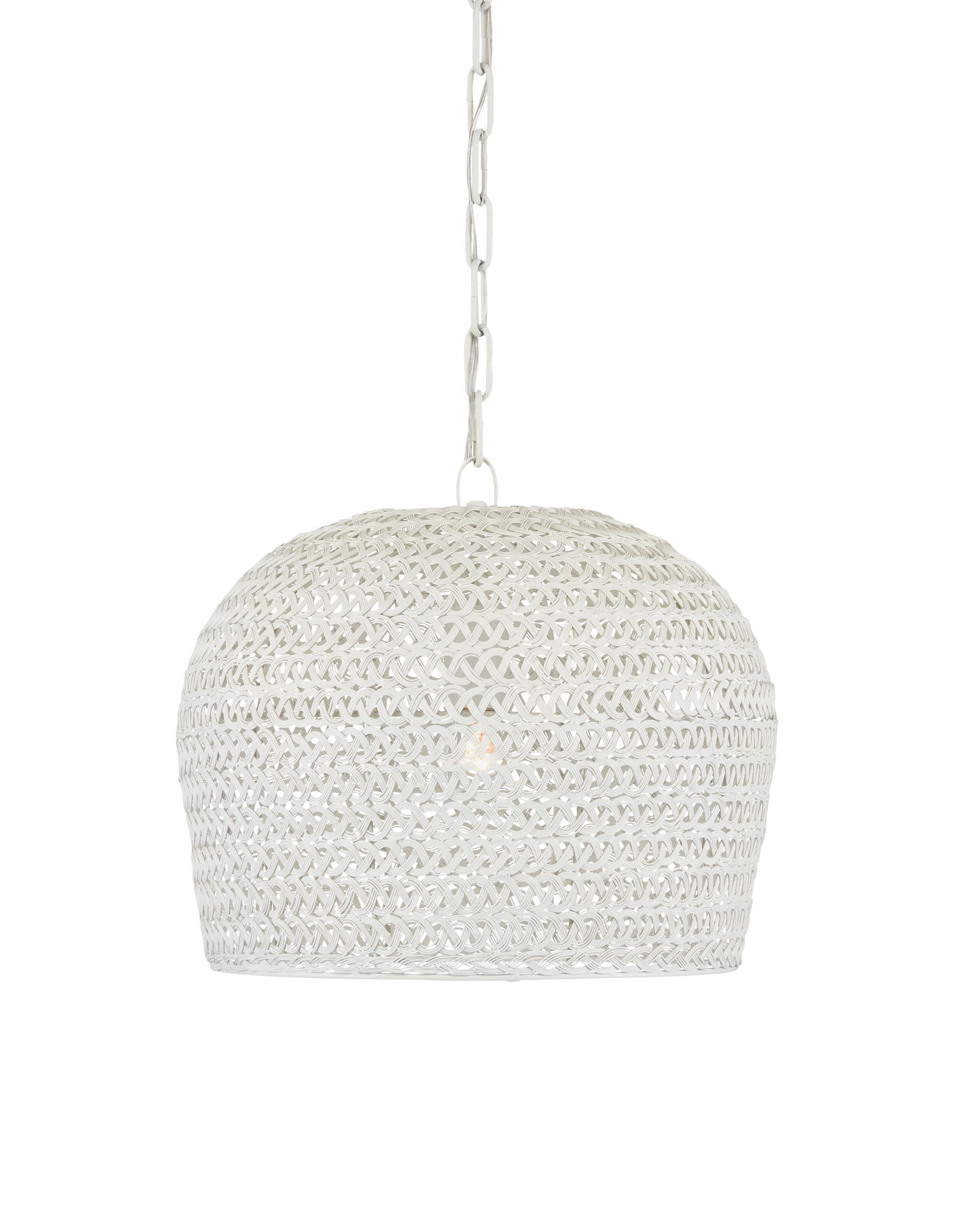 Piero White Pendant
