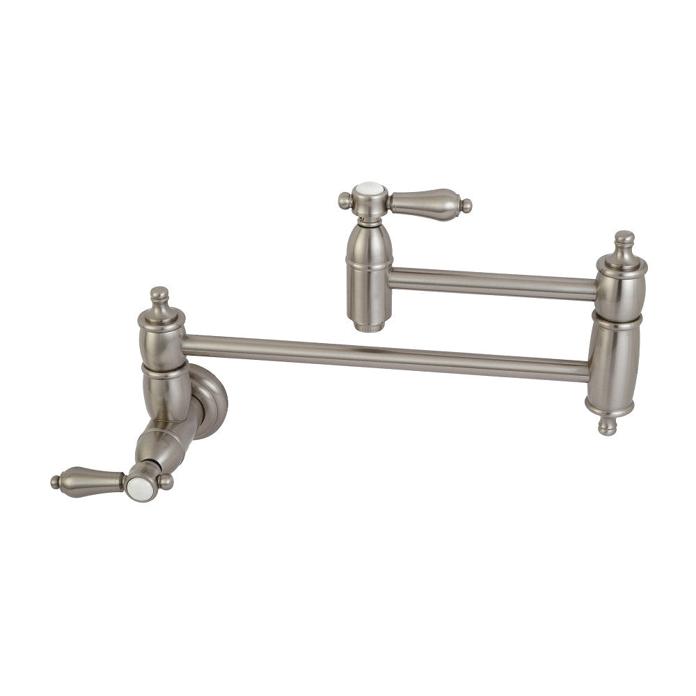 Heirloom Pot Filler Faucet in Brushed Nickel