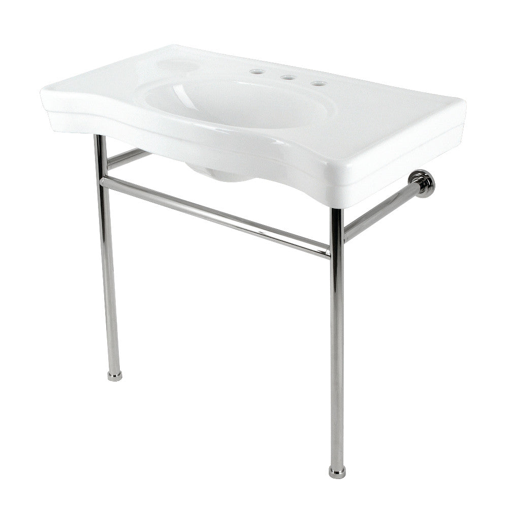 Bristol 35.81 Inch Console Sink in White