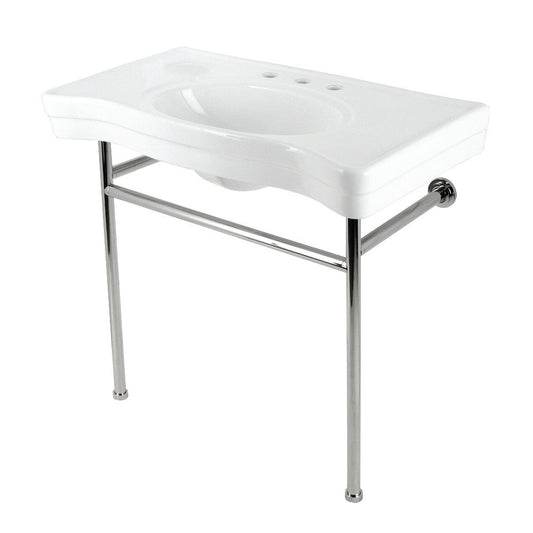 Bristol 35.81 Inch Console Sink in White