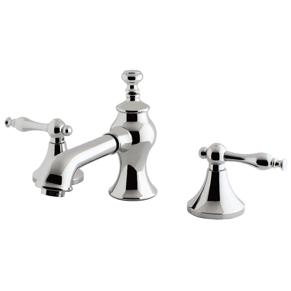 Naples Widespread Bathroom Faucet in Polished Chrome