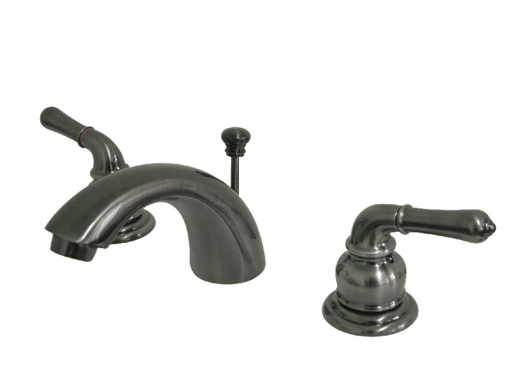 Magellan Mini-Widespread Bathroom Faucet in Black Stainless