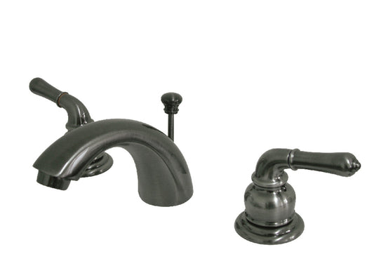Magellan Mini-Widespread Bathroom Faucet in Black Stainless