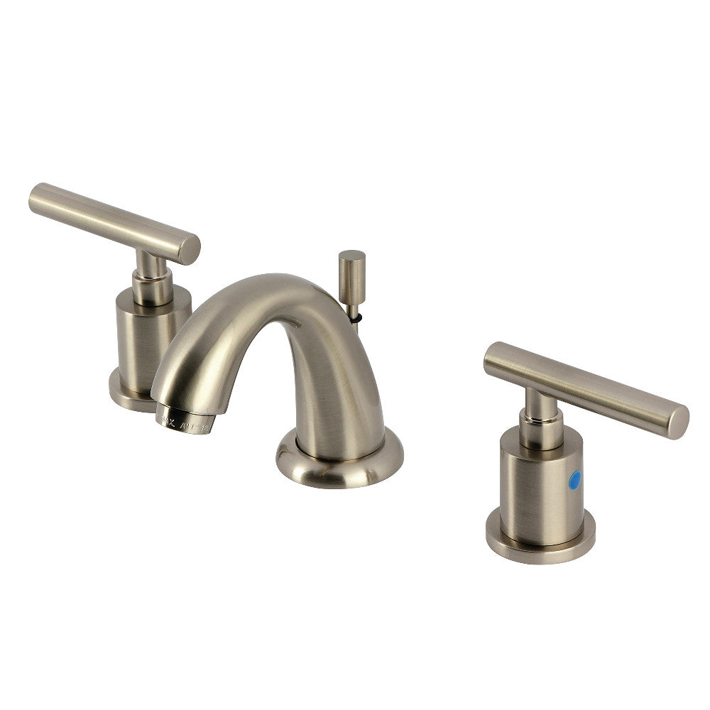 Manhattan Widespread Bathroom Faucet in Brushed Nickel