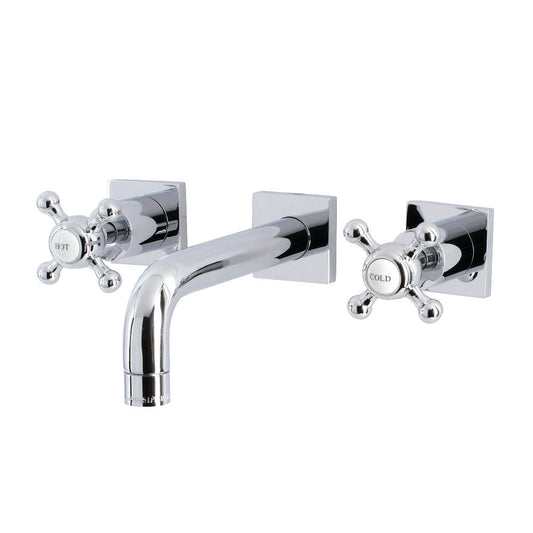 Metropolitan Wall-Mount Bathroom Faucet in Polished Chrome