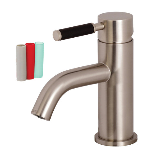 Kaiser Single-Hole Bathroom Faucet in Brushed Nickel