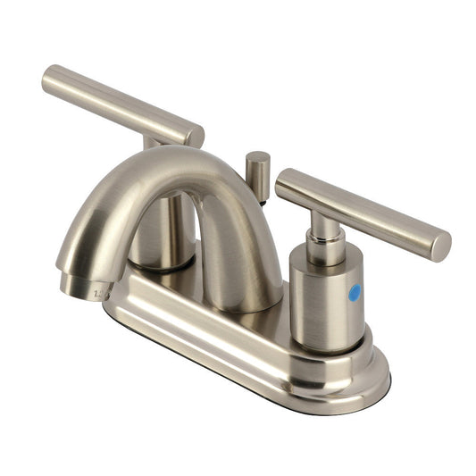 Manhattan 4 Inch Centerset Bathroom Faucet in Brushed Nickel