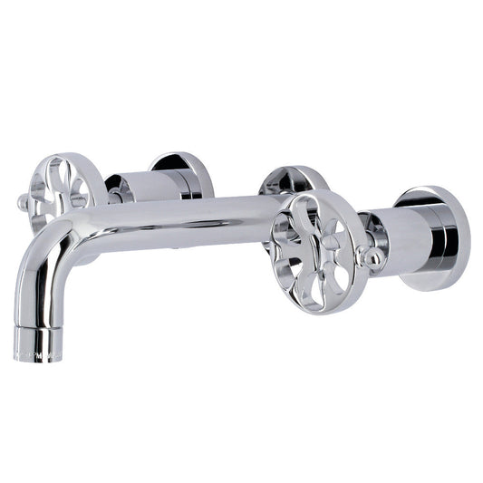 Belknap Wall-Mount Bathroom Faucet in Polished Chrome