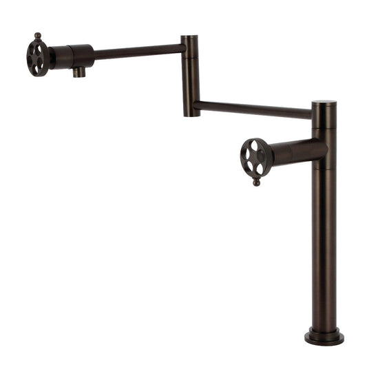Wendell Pot Filler Faucet in Oil Rubbed Bronze