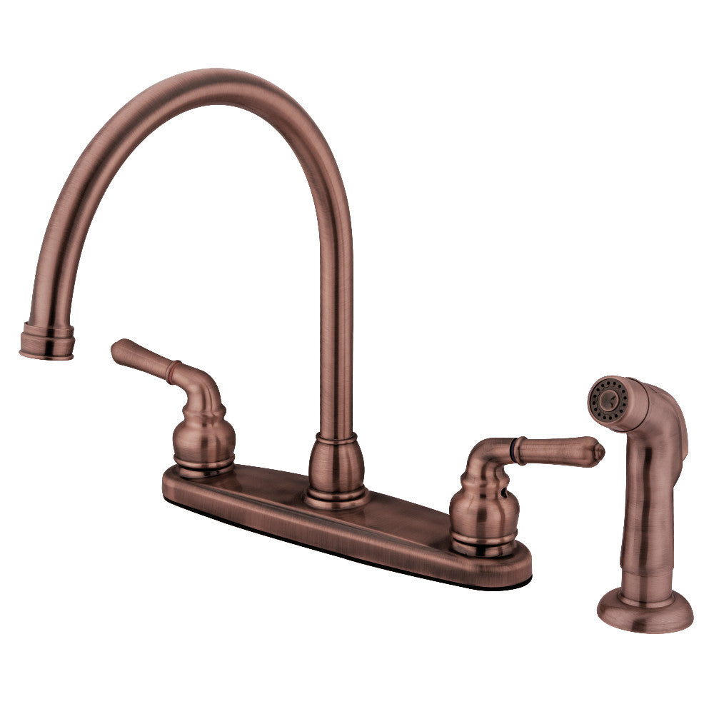 Magellan Centerset Kitchen Faucet in Antique Copper