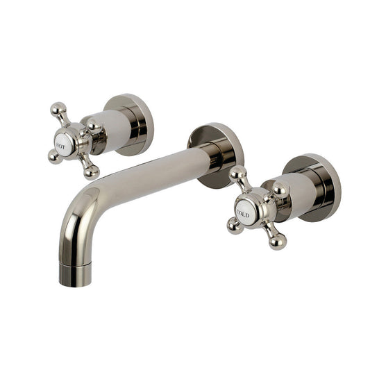 Metropolitan Wall-Mount Bathroom Faucet in Polished Nickel