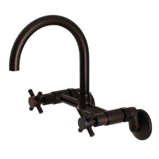 Concord Wall Mount Kitchen Faucet in Oil Rubbed Bronze